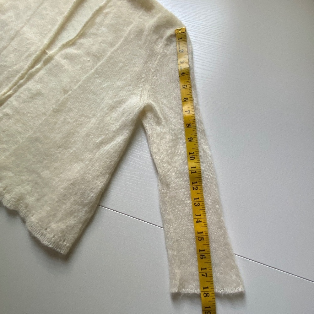 Peruvian Connection Snow Gwyneth Open Cardigan Size XS - Picture 12 of 12